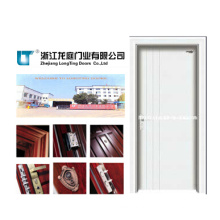 Solide Holzinnentür mit weißer Farbe (LTS-118)
